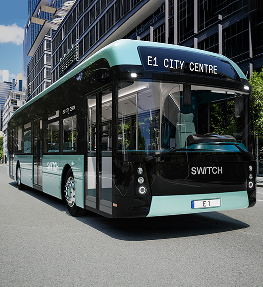Switch Mobility Ltd. launches all new, ‘SWITCH e1’ 12m bus.
