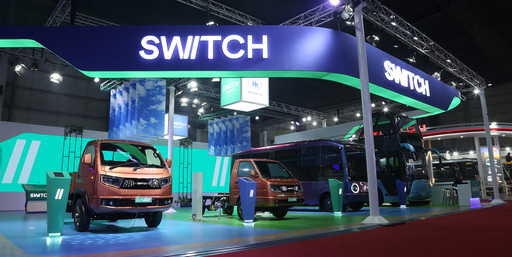 SWITCH Mobility to Showcase 3 New Electric Vehicles at Auto Expo 2023