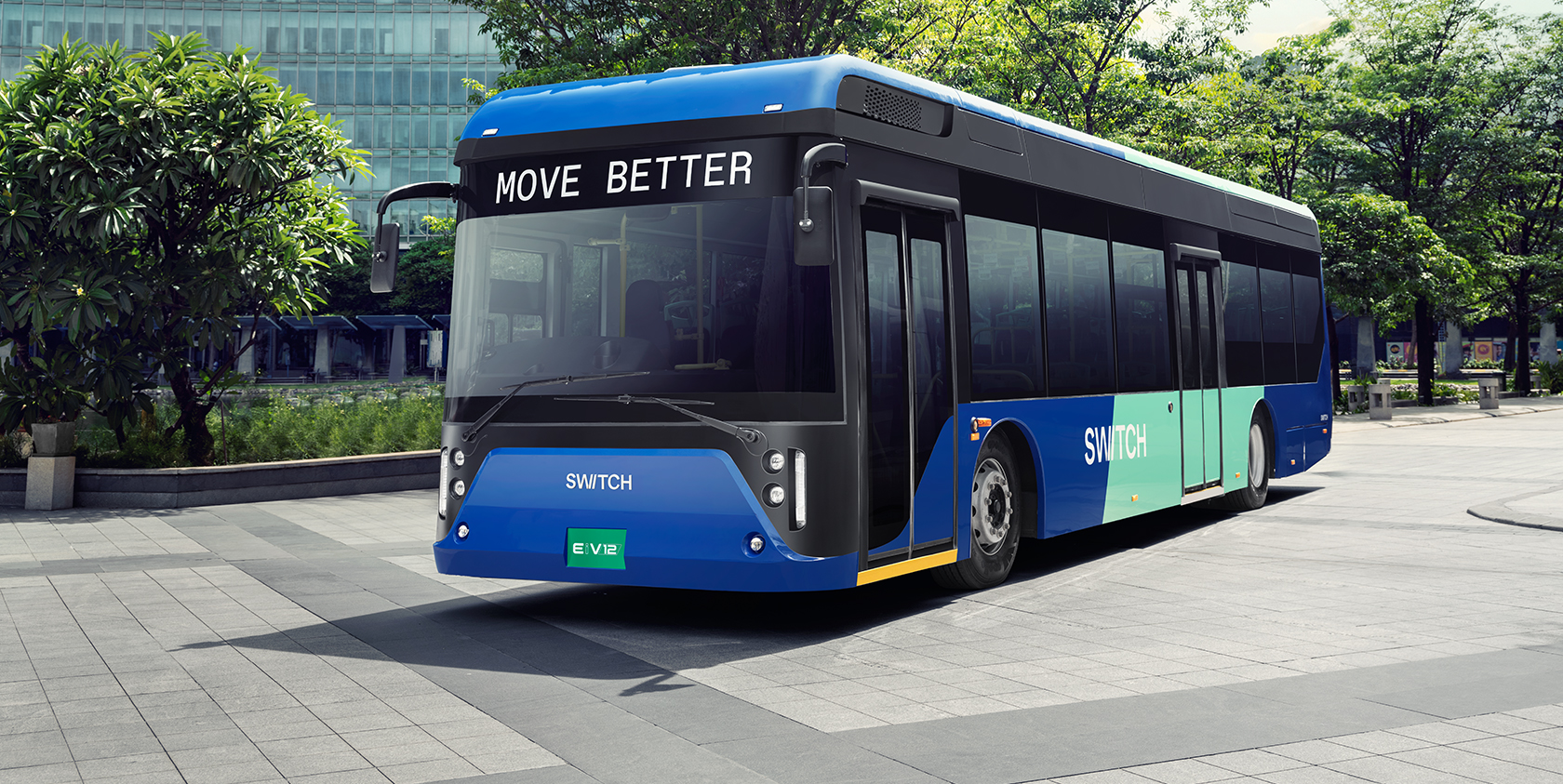SWITCH EiV 12 | Full Electric Bus For Indian Market