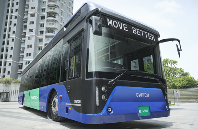 SWITCH EiV 12 Electric Bus in India