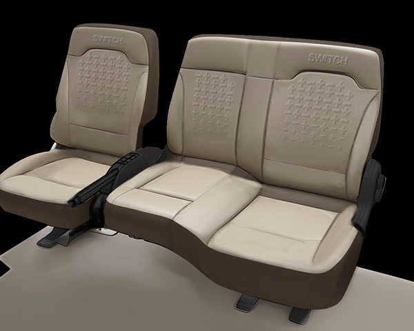 Switch IeV Series - Key Features - Sliding & Reclining Driver Seat